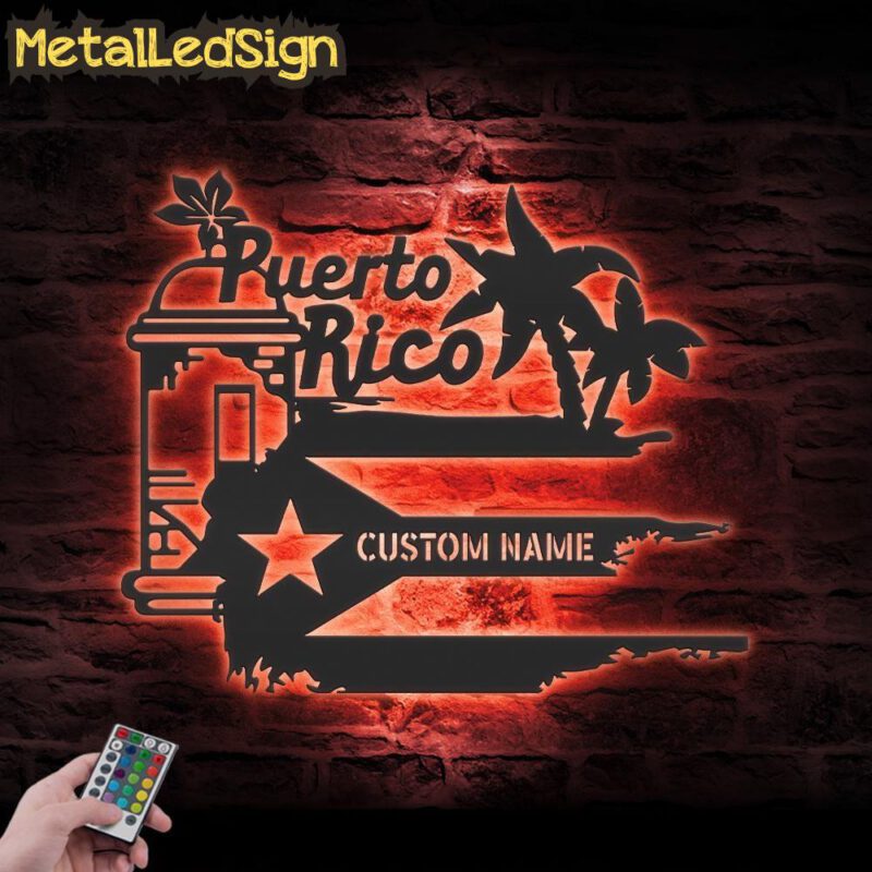 Custom-El-Morro-Puerto-Rico-Map-Metal-Wall-Art-LED-Light-5.jpg