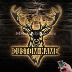 Custom-Elk-Deer-Hunting-Metal-Wall-Art-Led-Light-Images-6