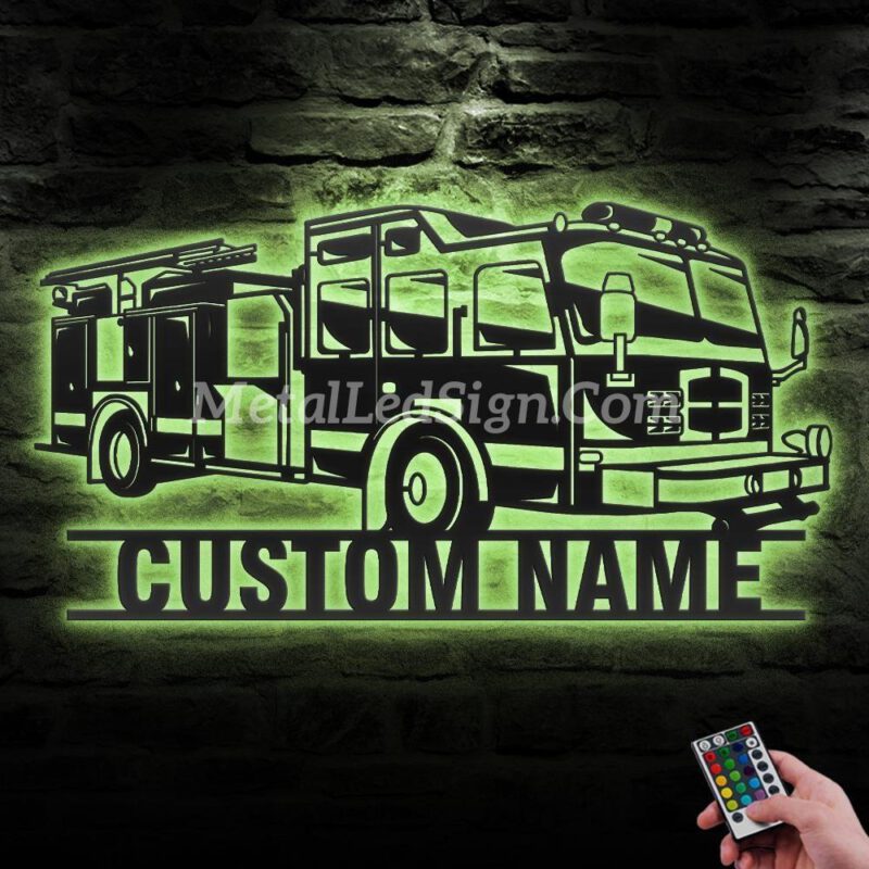 Custom-Engine-Fire-Truck-Driver-Metal-Wall-Art-Led-Light-5-4