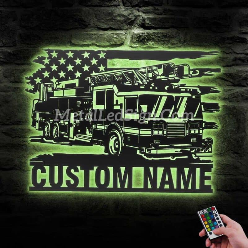 Custom-Engine-Fire-Truck-Driver-Metal-Wall-Art-Led-Light-6-1