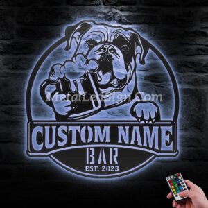 Custom-English-Bulldog-Thirsty-Beer-Pub-Metal-Wall-Art-Led-Light-3