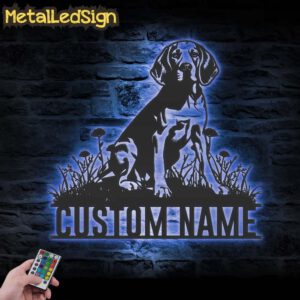 Custom-English-Foxhound-Metal-Wall-Art-LED-Light-3.jpg