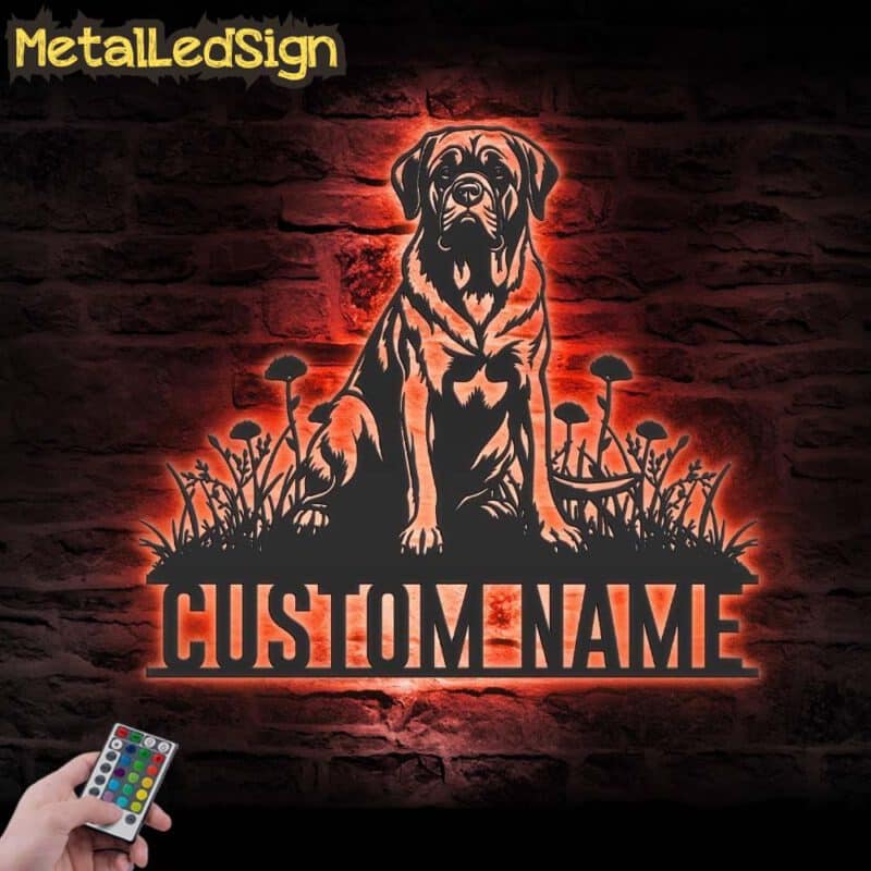 Custom-English-Mastiff-Metal-Wall-Art-LED-Light-5.jpg