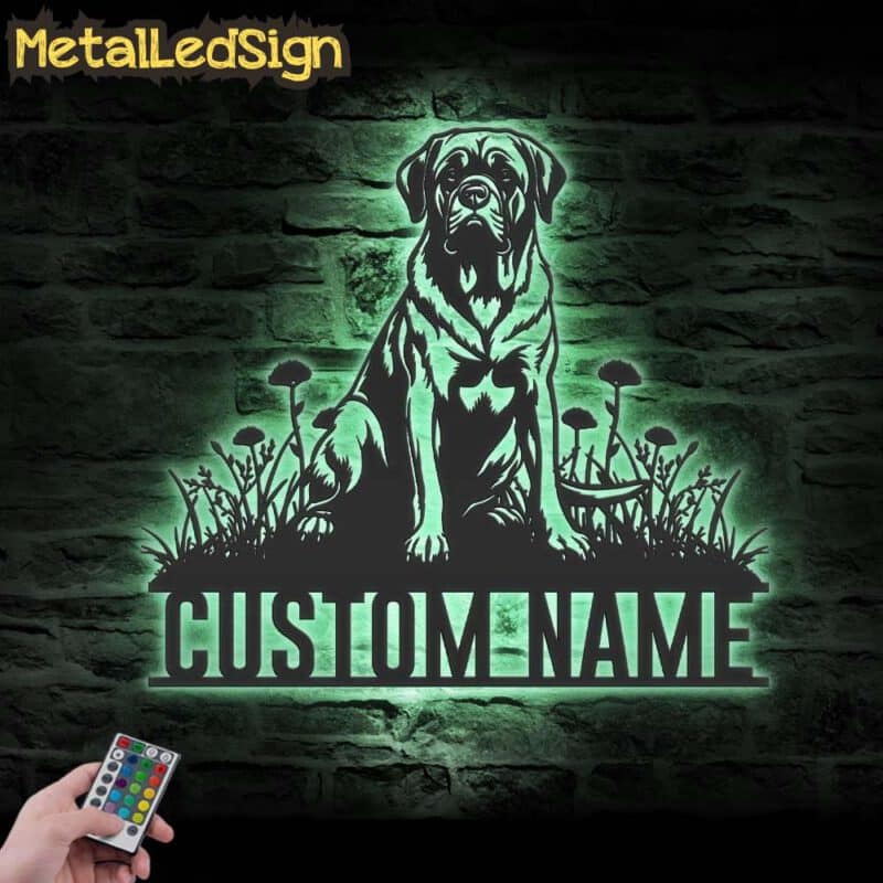 Custom-English-Mastiff-Metal-Wall-Art-LED-Light-7.jpg