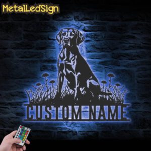 Custom-English-Pointer-Metal-Wall-Art-LED-Light-3.jpg