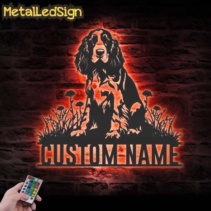 Custom-English-Springer-Spaniel-Metal-Wall-Art-LED-Light-5.jpg