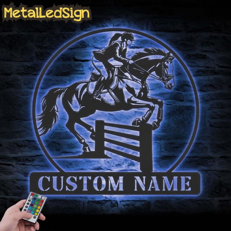 Custom-Equestrian-Metal-Wall-Art-LED-Light-3.jpg