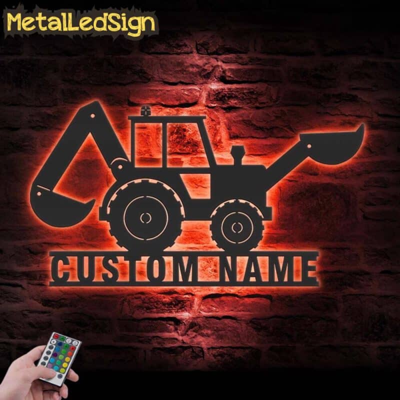 Custom-Excavator-Driver-Metal-Wall-Art-LED-Light-5-2.jpg