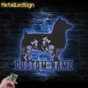 Custom-FLoral-Australian-Terrier-Metal-Wall-Art-LED-Light-3.jpg