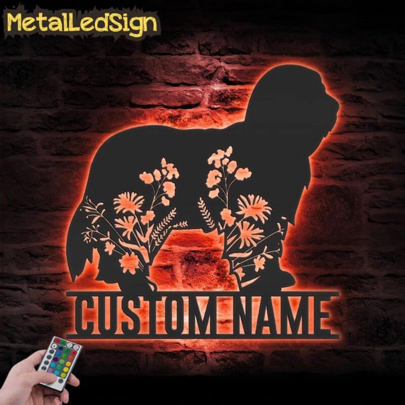 Custom-FLoral-Bearded-Collie-Metal-Wall-Art-LED-Light-5.jpg