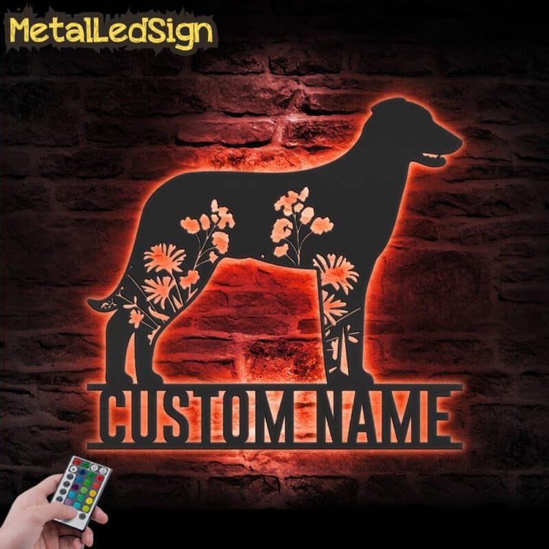 Custom-FLoral-Beauceron-Metal-Wall-Art-LED-Light-5.jpg