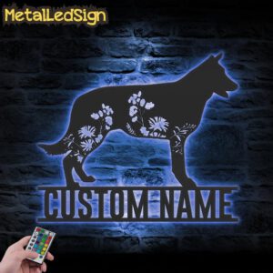 Custom-FLoral-Belgian-Sheepdog-Metal-Wall-Art-LED-Light-3.jpg