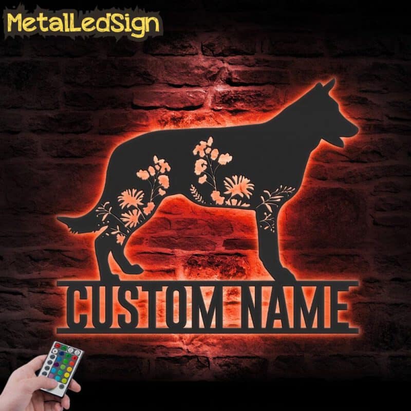 Custom-FLoral-Belgian-Sheepdog-Metal-Wall-Art-LED-Light-5.jpg