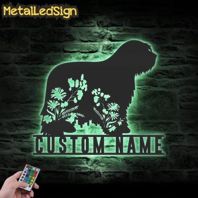 Custom-FLoral-Bergamasco-Sheepdog-Metal-Wall-Art-LED-Light-7.jpg