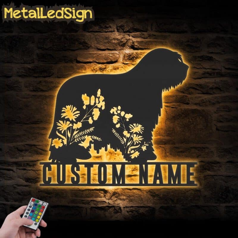 Custom-FLoral-Bergamasco-Sheepdog-Metal-Wall-Art-LED-Light-Images.jpg