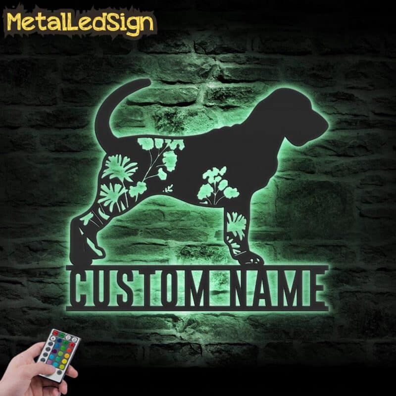 Custom-FLoral-Bloodhounds-Metal-Wall-Art-LED-Light-7.jpg