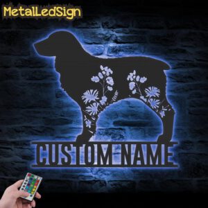 Custom-FLoral-Boykin-Spaniel-Metal-Wall-Art-LED-Light-3.jpg