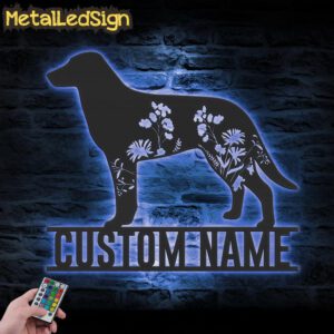 Custom-FLoral-Chinook-Dog-Metal-Wall-Art-LED-Light-3.jpg