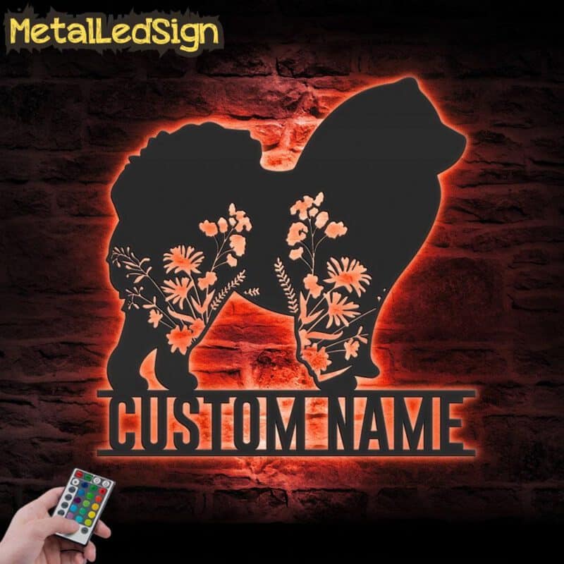 Custom-FLoral-Chow-Chow-Metal-Wall-Art-LED-Light-5.jpg