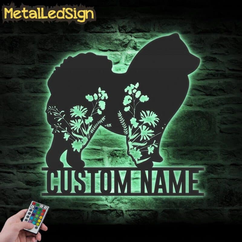 Custom-FLoral-Chow-Chow-Metal-Wall-Art-LED-Light-7.jpg