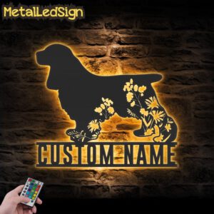 Custom-FLoral-Cocker-Spaniel-Metal-Wall-Art-LED-Light-Images.jpg