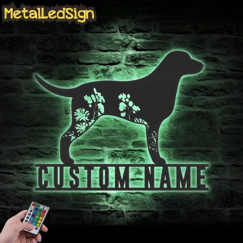 Custom-FLoral-Curly-Coated-Retriever-Metal-Wall-Art-LED-Light-7.jpg