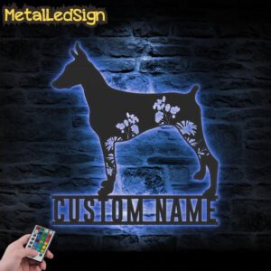 Custom-FLoral-Doberman-Pinschers-Metal-Wall-Art-LED-Light-3.jpg