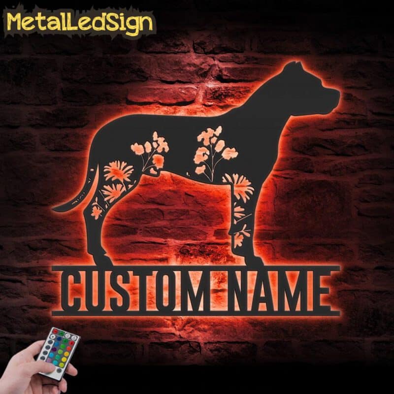 Custom-FLoral-Dogo-Argentino-Metal-Wall-Art-LED-Light-5.jpg