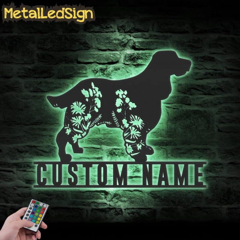 Custom-FLoral-Field-Spaniel-Metal-Wall-Art-LED-Light-7.jpg