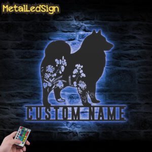 Custom-FLoral-Finnish-Lapphund-Metal-Wall-Art-LED-Light-3.jpg