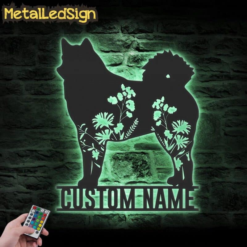 Custom-FLoral-Finnish-Spitz-Metal-Wall-Art-LED-Light-7.jpg