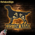 Custom-FLoral-Flat-coated-Retriever-Metal-Wall-Art-LED-Light-Images.jpg