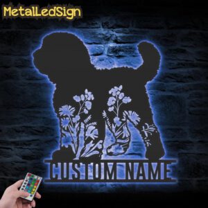 Custom-FLoral-Goldendoodle-Metal-Wall-Art-LED-Light-3.jpg