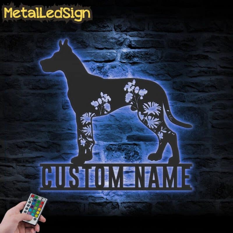 Custom-FLoral-Great-Dane-Metal-Wall-Art-LED-Light-3.jpg