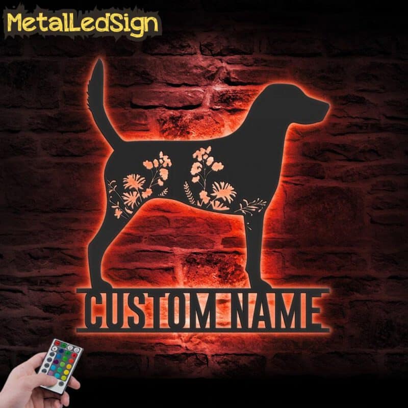 Custom-FLoral-Harrier-Dog-Metal-Wall-Art-LED-Light-5.jpg