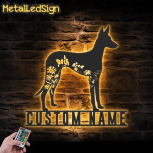 Custom-FLoral-Ibizan-Hound-Metal-Wall-Art-LED-Light-Images.jpg