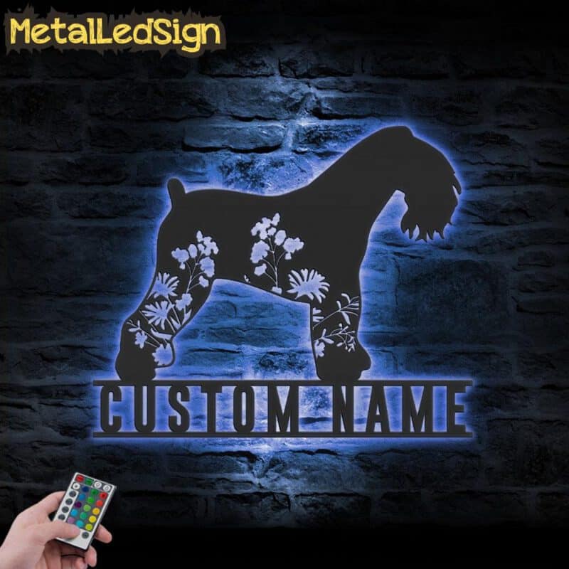 Custom-FLoral-Kerry-Blue-Terrier-Metal-Wall-Art-LED-Light-3.jpg