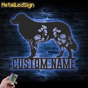 Custom-FLoral-Kuvasz-Metal-Wall-Art-LED-Light-3.jpg