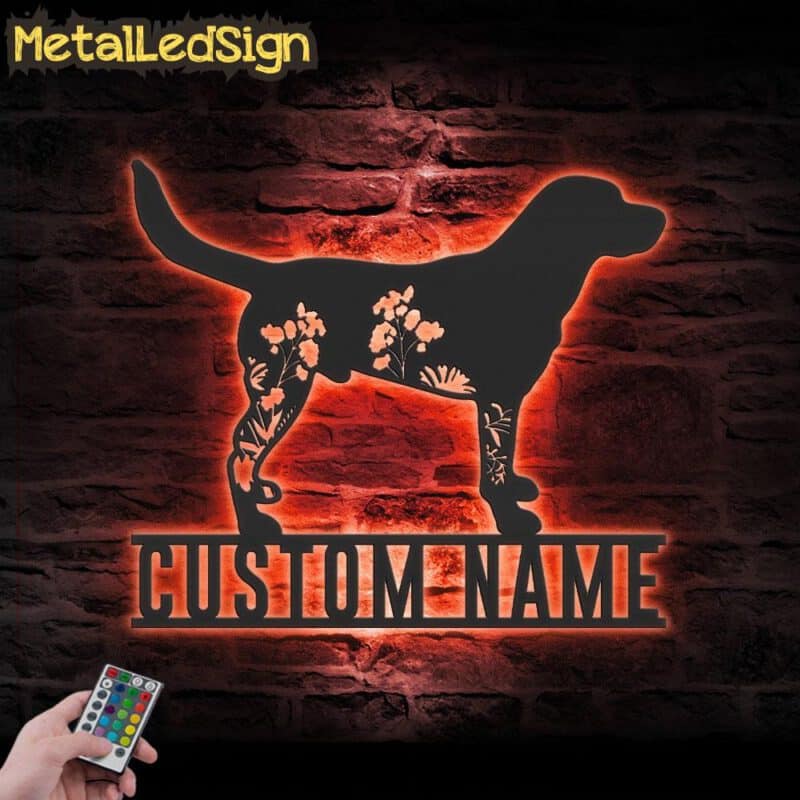 Custom-FLoral-Labrador-Metal-Wall-Art-LED-Light-5.jpg