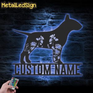 Custom-FLoral-Miniature-Bull-Terrier-Metal-Wall-Art-LED-Light-3.jpg