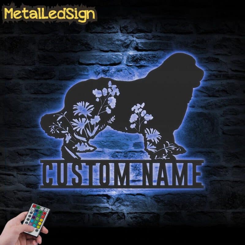 Custom-FLoral-Newfoundland-Metal-Wall-Art-LED-Light-3.jpg