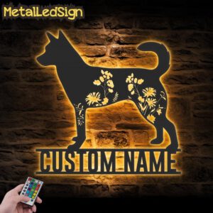 Custom-FLoral-Norwegian-Lundehund-Metal-Wall-Art-LED-Light-Images.jpg