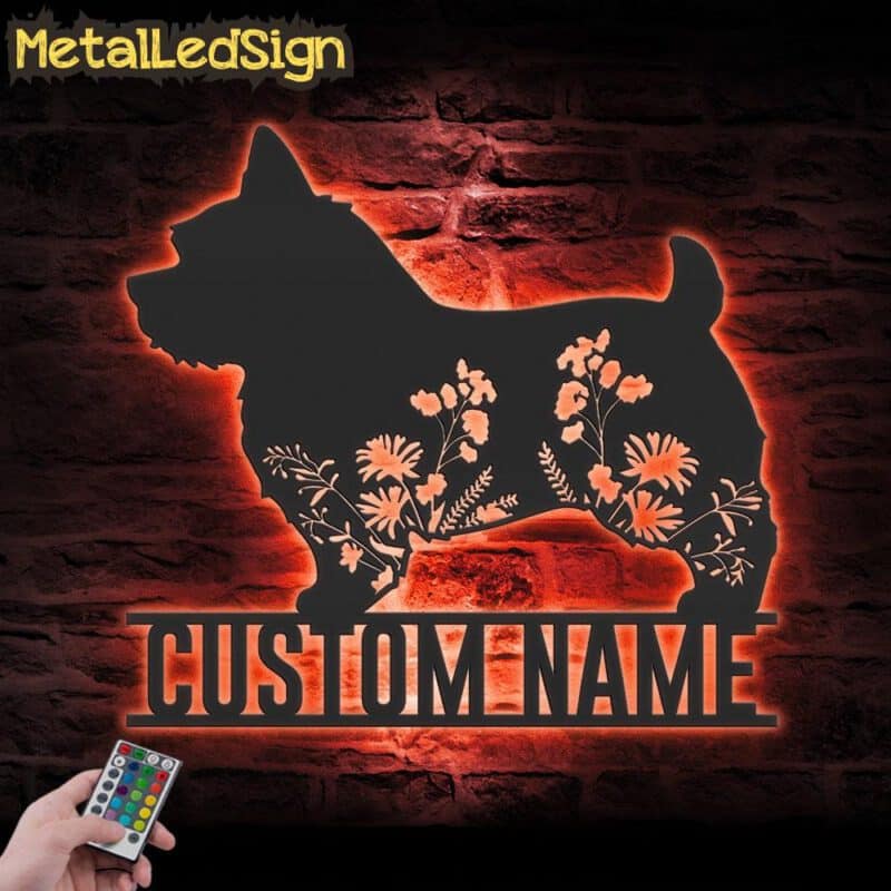 Custom-FLoral-Norwich-Terrier-Metal-Wall-Art-LED-Light-5.jpg