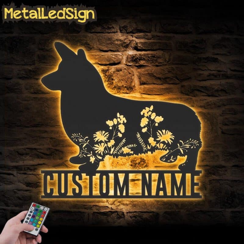 Custom-FLoral-Pembroke-Welsh-Corgi-Metal-Wall-Art-LED-Light-Images.jpg