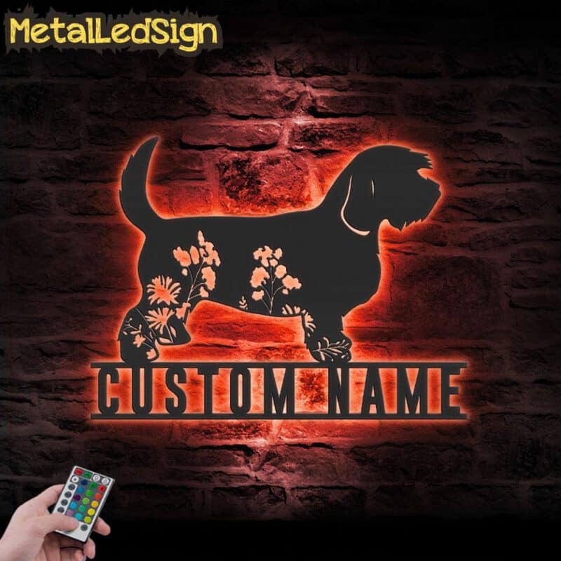 Custom-FLoral-Petit-Basset-Metal-Wall-Art-LED-Light-5.jpg