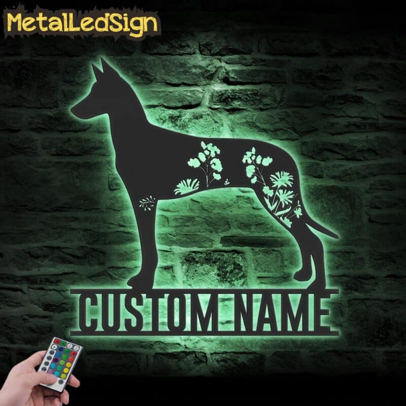 Custom-FLoral-Pharaoh-Hound-Metal-Wall-Art-LED-Light-7.jpg