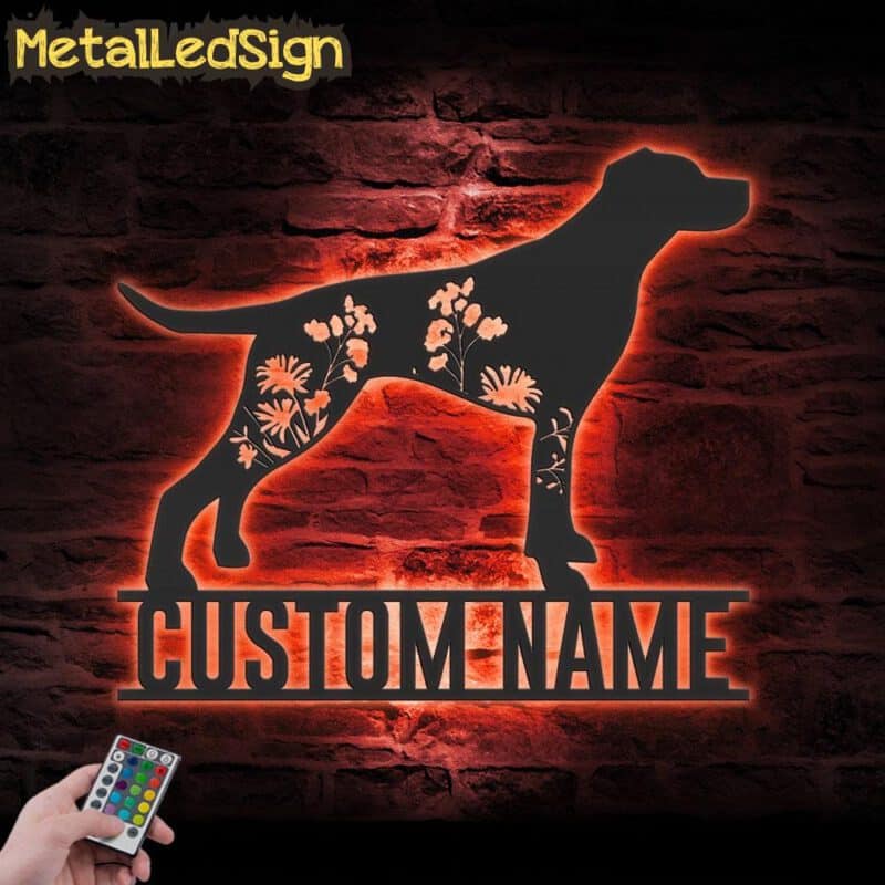 Custom-FLoral-Pointer-Dog-Metal-Wall-Art-LED-Light-5.jpg