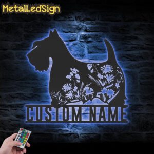 Custom-FLoral-Scottish-Terrier-Metal-Wall-Art-LED-Light-3.jpg