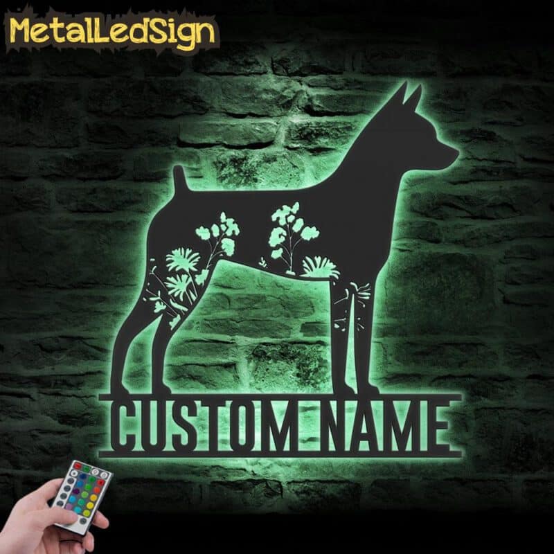 Custom-FLoral-Toy-Fox-Terrier-Metal-Wall-Art-LED-Light-7.jpg