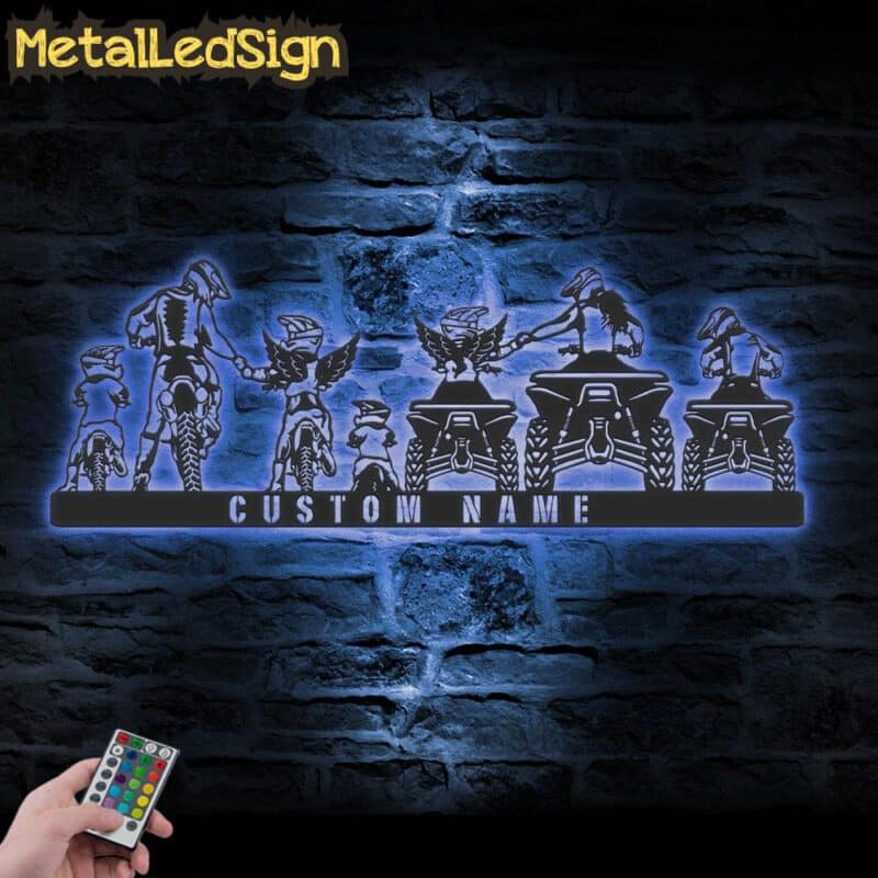 Custom-Family-ATV-Quad-Motocross-Biker-Metal-Wall-Art-LED-Light-3-2.jpg